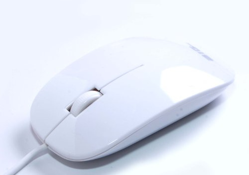 BIGtec SB Maus Kabel Kabelgebunden weiß