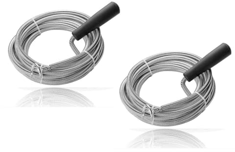 Super Mundo - 2pcs Desatascador de limpieza de tuberías 3M(99926)