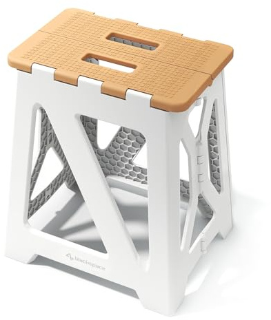 BLACKSPACE 16 Folding Step Stool(Khaki)