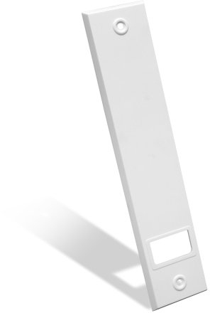 jarolift Kunststoff Abdeckplatte für Gurtwickler/Lochabstand: 214 mm/Farbe: weiß