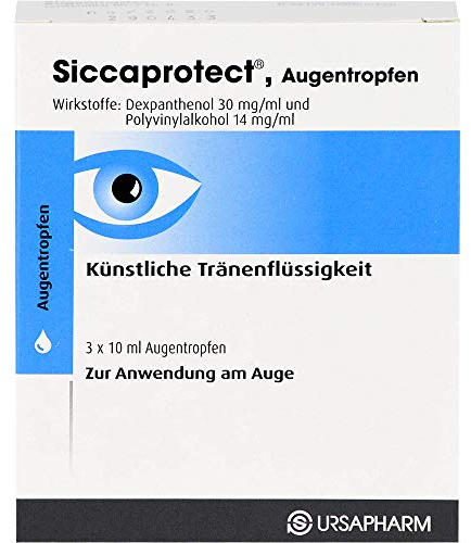 SICCAPROTECT Augentropfen 3X10 ml