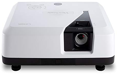 Proyector láser ViewSonic DLP LS700-4K (4K UHD, 3.300 lúmenes ANSI, HDMI, USB, Altavoz de 10 vatios, Zoom óptico de 1.3X) Blanco