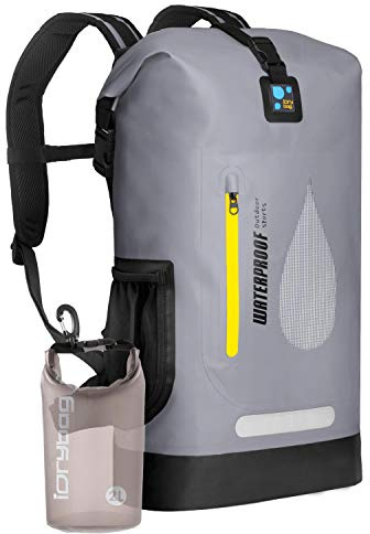 IDRYBAG Waterproof Backpack Marine Dry Bag Water Sports, Floating Bag Backpack Waterproof Durable for Kayaking