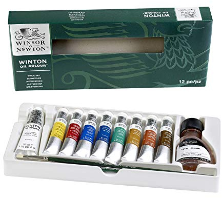 Winsor & Newton Winton Huile Set Studio 12 pièces Row