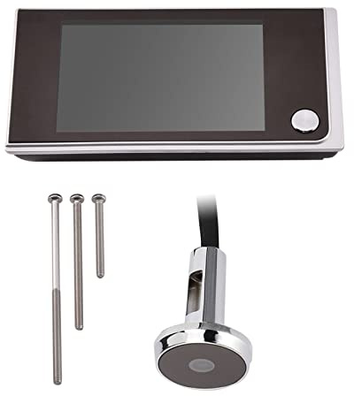 Electronic Peephole Camera, Professional Home Security System 3.5 '' 720P Mini LCD Screen Viewer with 120 ° Viewing Angle for Home