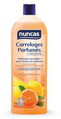 Nuncas Carrelages Parfumés - Nettoyant pour Sols - Agrumes - 1000ml