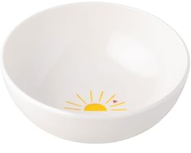 Villeroy & Boch – With Love Ciotola per cereali Hello Sunshine, porcellana Premium, ciotola per cereali, zuppe, insalate, ramen o dessert, lavabile in lavastoviglie e utilizzabile nel microonde