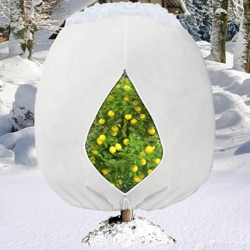 Plant Covers for Winter, 120 x 180 cm Garden Plant Fleece Frost Protection
