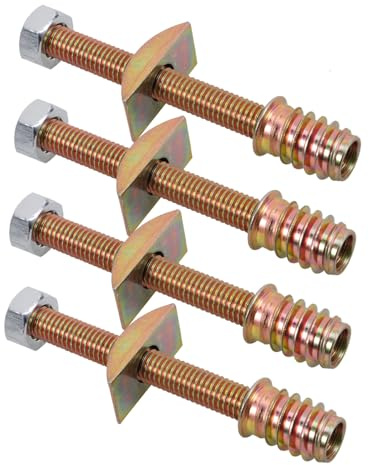 NUOBESTY 4sets Connettore per per Piani di da Cucina Parte di Collegamento per Mobili Ferramenta di Fissaggio in Connettore per di Fissaggio per Piani di