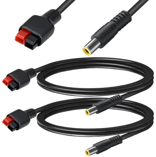 Xiatiaosann DC 8mm Adapter to 45A Connector Cable Solar Connector to DC7909 Male Extension Cable for Goal Zero Yet Solar Panel Portable Powerstation RV