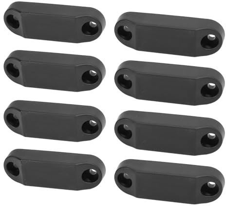 CHICIRIS 4 Pares Barra de Pescado de la Puerta del Equipaje Magnético, Imanes Fuertes para Autocaravanas y Autocaravanas, Fácil de Usar, Resistente a la Intemperie