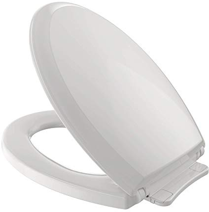 TOTO Guinevere SoftClose® Slow Close Elongated Toilet Seat and Lid, Colonial White - SS224#11