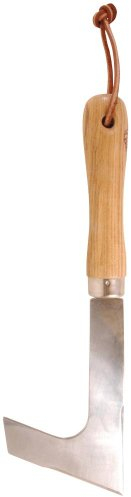 Esschert Design Fugenkratzer Garten Unkrautstecher Edelstahl Holz