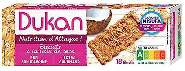 Dukan Coconut Biscuits 18 Biscuits
