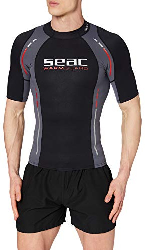 SEAC Warm Guard Short, Chaleco Protector térmico Manga Larga en Neopreno 0.5 mm, Hombre, M