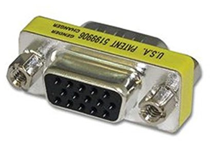 LINDY 70093 Mini-Adapter 15 pol. HD-Stecker an 15 pol. HD-Kupplung