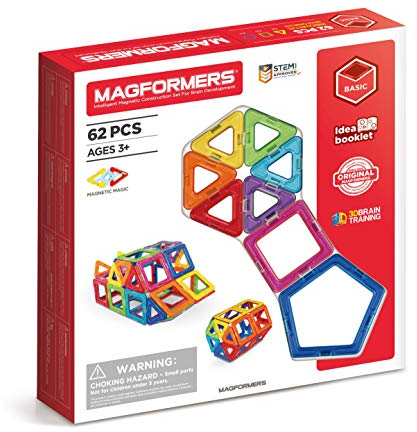 Magformers 274-09 Konstruktionsspielzeug, 3 Jahre to 99 Jahre, 62 Stück
