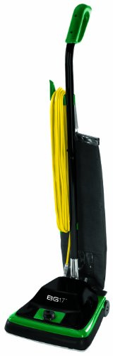 Bissell BigGreen Commercial BG100 ProTough Upright Vacuum with Straight Handle, 870W, 12 Vacuum Width