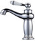 Beelee Wasserhahn antiken bronze Messing becken spuele wasserhahn single mit wasserhaehne Silber