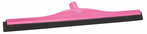 Vikan, Pink Squeegee,Fixed Head,Floor,24,PP/RB, 7754