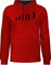 Shirtracer Pullover Herren Frauen Hoodie Kontrast zweifarbig - Entwicklung und Outfit - Basketball Evolution - L - Rot/Schwarz - Geschenke für Basketballer basketballspiel Pulli Training Hoddies