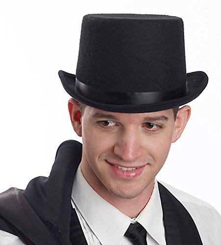 Rubies Forum Novelties Adult Super Deluxe Top Hat, Black