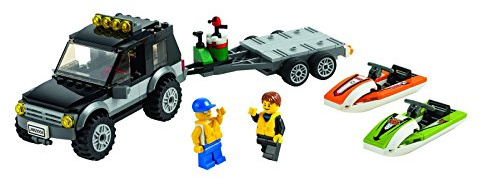 LEGO City Great Vehicles 60058 - SUV con Moto d'Acqua