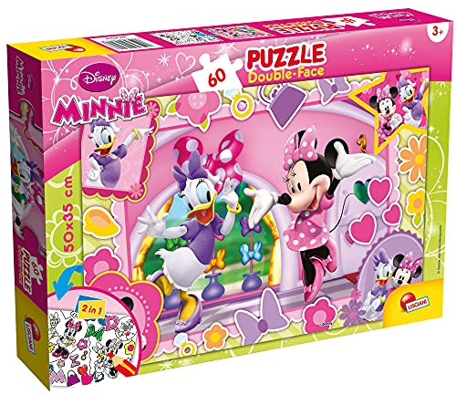 Lisciani 47918 Puzzle, Minnie Mouse, Multicolour, One Size