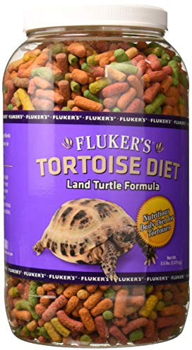 Fluker's Tortoise Diet, Large Pellet Food, Land Turtle Formula, 3.5 lbs.