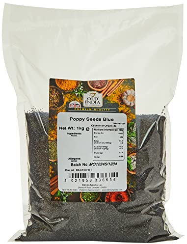 Old India Poppy Seeds Blue 1 Kg