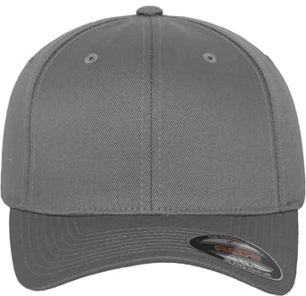 Flexfit Unisex 6277-Flexfit Wooly Combed Flexfit Wooly Combed, grey, XS/S