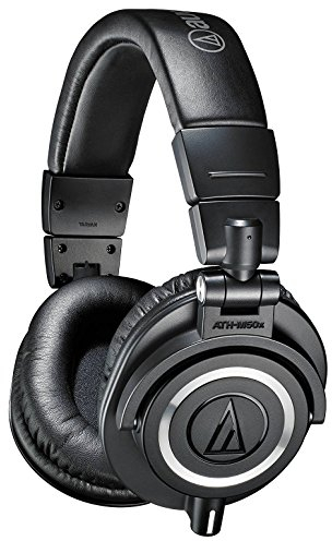 Audio-Technica Ath-M50X Negro Circumaural Diadema Auricular - Auriculares (Circumaural, Diadema, 15 - 28000 Hz, 99 Db, 38 Ω, 4,5 Cm)