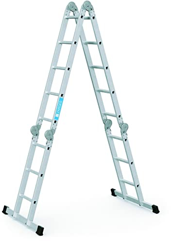 Zarges multiusos escalera 2 x 3 y 2 x 4 peldaños zar42381