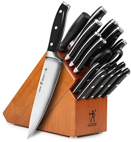 HENCKELS Forged Premio 19-pc Knife Block Set