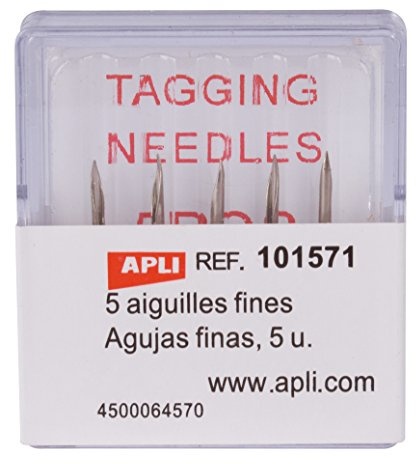 AGIPA Bte de 5 Aiguilles Fines pour Pistolet textile REF 101546