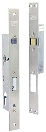 Tesa Assa Abloy TCP50 Cerradura Eléctrica de Portal TCP 50, Acero Inoxidable, Entrada 50 mm