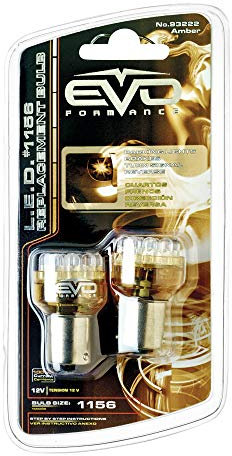 S SUMEX Bombilla Piloto LED 12V 6000K Luz Amarilla Lámpara Repuesto para Intermitente