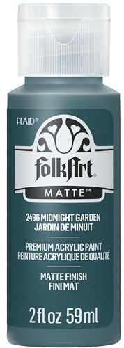 FolkArt Acrylic Paint in Assorted Colors (2 Ounce), 2496 Midnight Garden