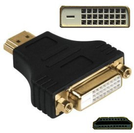 KALEA-INFORMATIQUE Adattatore dati da HDMI 19 MASCHIO a DVI 24+1 FEMMINE (DVI-D) VIDEO.