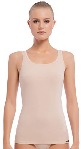 Skiny Damen Skiny Damen Tank Top 2er Pack Advantage Cotton 1 Unterhemd, Skin, 36 EU