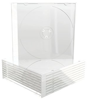 MediaRange BOX20 CD-Leerhülle, 5,2 mm schwarz, 100 Stück