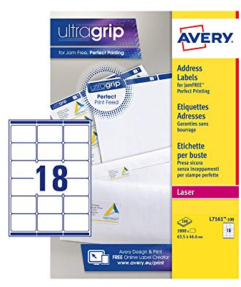 Avery Adress-Etiketten schnellablösend