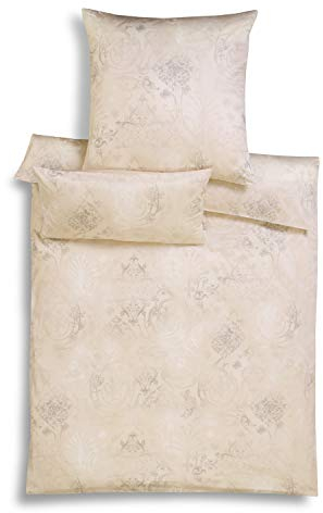 Estella Bettwäsche 135x200 6174001 180 Gregorio Bettwäsche Sand 100% Baumwolle L/B ca. 200/135 cm