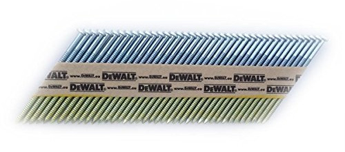 DeWALT 34 Grad Nagel für Akku-Nagler, drahtgebunden 2,8 x 63 mm Ring, 2200 Stück, DNW28R63G12E