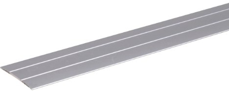 Transition Profile Self-Adhesive Aluminium 900 x 38 mm silberfarbig eloxiert