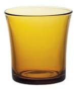 Duralex Lys Vermeil 1010DC04A0111 - Juego de 4 vasos (cristal, 160 ml), color ámbar