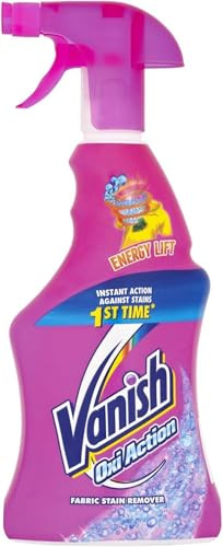 Vanish Oxi Action Spray Fabric Stain Remover for Clothing, 500ml - For Instant Action Against Stains