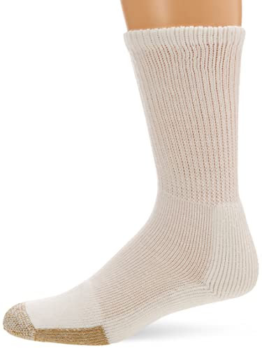 Thorlo Herren Tx Max Cushion Tennis Crew Socken, Weiß, M EU