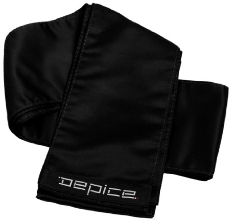 DEPICE Kung Fu Satin Schärpe 280 cm schwarz