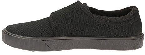 Clarks Hopper Run Kid Textile Plimsolls In Black Wide Fit Size 10 UK Wide Child